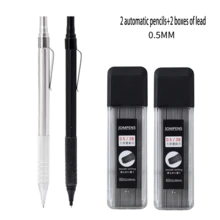 自動鉛筆套組，0.5mm & 0.7mm 精密書寫製圖鉛筆套裝，適用於學生、學校、辦公室、素描與筆記 - 多款 - 查看 14