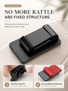 Car Seat Belt Bracket Fixing Clip - A - View 5