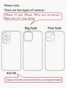 High Transparency Full Screen White Starry Sky Turtle Painted Anti-Fall Transparent Phone Case, Compatible With Iphone Series/ Series, Compatible With Xiaomi/ - Multicolor - View 7