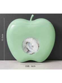 Estante de almacenamiento de bolsas de plástico, dispensador de bolsas con forma de manzana, caja de almacenamiento montada en la pared, caja de almacenamiento de bolsas que ahorra espacio, estante de película elástica, estante de almacenamiento multifuncional y duradero, caja de almacenamiento de gorros de ducha, caja de polvo, almacenamiento de baño, contenedor de cocina - Multicolor - Ver 10