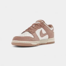 Nike Dunk Low Rose Whisper Gold Mini Swoosh (Women's) - 玫紅色 - 查看 4