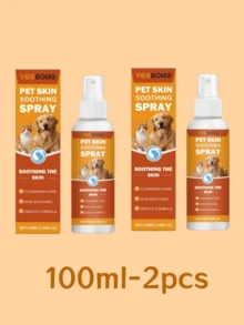 YEGBONG 1/2件裝 寵物皮膚護理噴霧 100ml – 適用於貓狗;清潔並舒緩皮膚;溫和的日常護理噴霧 - 彩色 - 查看 14