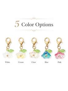 1pc Cute Mermaid Tail Keychain, Pastel Shell Heart Bag Charm, Ocean Style Handbag Pendant, Suitable For Women's Backpack Decoration Accessory - Quantity - View 1