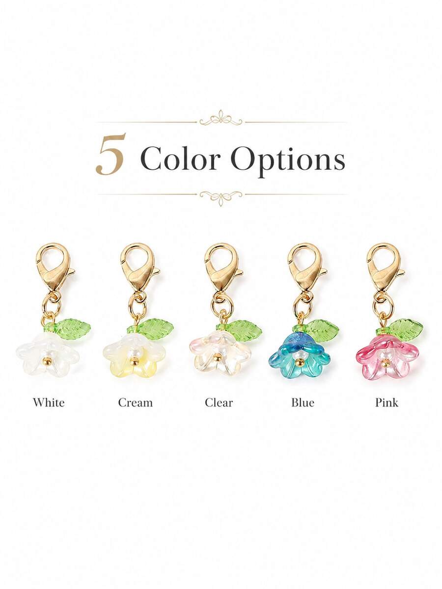 1pc Cute Mermaid Tail Keychain, Pastel Shell Heart Bag Charm, Ocean Style Handbag Pendant, Suitable For Women's Backpack Decoration Accessory - Quantity - View 1