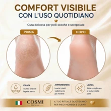 COSMI MILANO Nourishing Cream 100ml Made In Italy For Feet Cracked Heels Quick Absorption Non-Greasy Smooth Soft Scented Feet, Daily Treatment Care For Tired Feet Ideal For Men And Women All Seasons - CREMA NUTRIENTE PER PIEDI 10OML - View 3