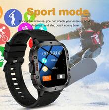 Smart Watch + Earphone Set For Men Outdoor Sports 1.83-Inch HD Display Screen, Flashlight, Bluetooth Call Sports Band, Compatible With Android And IOS - View 5