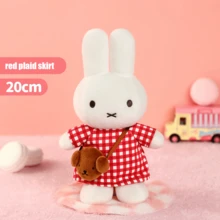 Miffy Rabbit Official Polka Dot Dress Plush Doll, Comfort Doll, Gift For Women, Children Birthday Gift, Holiday Present - Multicolor - View 14