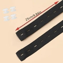 袖口縮短工具（附大量鈕扣）－防滑袖口固定帶，無需縫製且可拆卸，適用於所有類型的衣物 - 彩色 - 查看 13