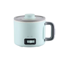 OCTAVO 1L Mini Electric Hot Pot With Steamer, 450W-500W Portable Electric Cooker, 2 Heat Settings, Compact Cooking Pot For Dorm Room, Rental Apartment, Ramen, Soup & Back-To-School Meals - US B Type Plug(110-127V) - View 7