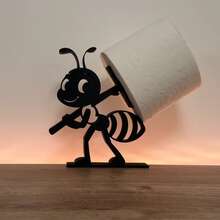 Ant-Shaped Tissue Holder, Creative Multi-Functional Decorative Item For Bathroom, Living Room, Kitchen And Home Tissue Storage - Multicolor - View 6