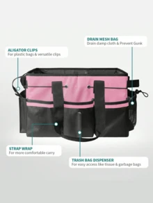 Large Capacity Outdoor Storage Bag, Camping Organizer Bag, Cleaning Tool Storage Bag, Multi-Function Storage Bag, Crossbody Handheld Portable Cleaning Tool Waist Bag, Outdoor Miscellaneous Storage Bag - Multicolor - View 10