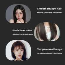 SOKANY Mini Wireless Portable Hair Straightener Comb, Compact Design, Max Temperature 200°C/392°F, 3 Temperature Settings, One-Pass Straightening, Type-C Charging (2000mAh Battery), Suitable For All Hair Types, Perfect Gift For Goddess - Multicolor - View 6