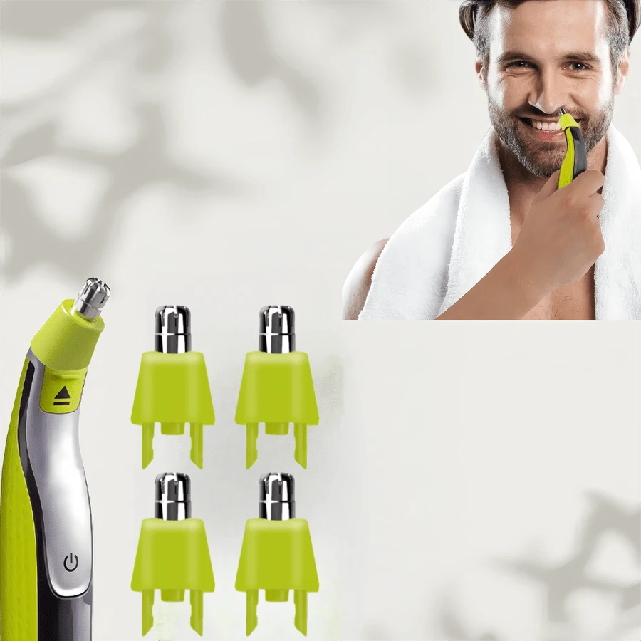 适用于 One Blade QP2520 QP2515 QP2630 QP6510 QP6520 QP6530 的鼻毛修剪器替换刀片