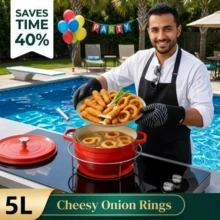 This Multi-Functional Deep Fryer Combines Stewing, Boiling, Braising, Soup Making, Steaming, And Stir-Frying Into One Appliance. It Is Compatible With All Heat Sources And Requires No Assembly. Suitable For Family Restaurants And Outdoor Patios. - View 5