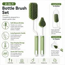 YKV Portable Baby Bottle Warmer With Cleaning Brush Set, 17oz Rechargeable Milk And Water Heater, USB-C Battery Powered With Temperature Display, Suitable For Travel, Home, Car - H111 - View 6
