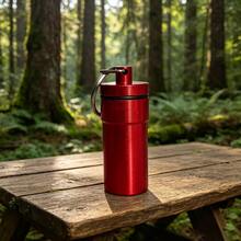 3pcs New Keychain Outdoor Portable Aluminum Sealed Storage Can, Mini Waterproof Storage Can, Tobacco Storage Mini Sealed Can, Portable Keychain Storage Can! - Red 1 + Silver 1 + Green 1 - View 6