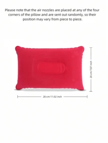 Inflatable Lace Neck Pillow, Portable Travel Neck Pillow + Neck Support Nap Pillow, Compact Lightweight Foldable Travel Pillow - Multicolor - View 18