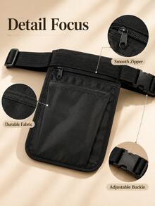 Multifunctional Portable Waist Bag, Adjustable Shoulder Strap Design, Universal Tool Storage Bag, Suitable For Daily Use, Work, Hairdressing And Medical Care - Multiple Styles - View 7