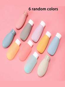 6pcs Travel Refillable Bottles, Suitable For Gel And Shampoo, Leak-Proof, Applicable For Gel, Shampoo, Lotion, Body Wash, Hand Soap And Cosmetics - Multicolor - View 13