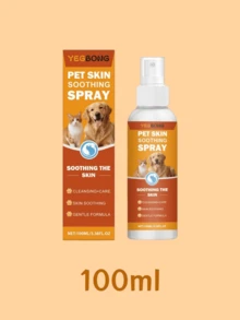 YEGBONG 1/2件裝 寵物皮膚護理噴霧 100ml – 適用於貓狗;清潔並舒緩皮膚;溫和的日常護理噴霧 - 彩色 - 查看 13