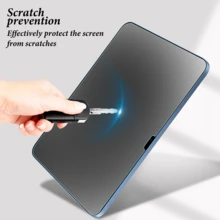 Matte Tempered Glass Screen Protector Compatible With IPad, Anti-Glare, Supports Apple Pencil, Scratch-Resistant And Anti-Fingerprint, Compatible With All Models 11th/10th/9th/8th/7th/6th/5th/2025Air/2024Air/2024Pro/2022pro/2024Air/2025Air/2021pro/2020pro/2018pro/Mini6/Mini5/Mini4/Air5/Air4/Air3 (10.2 Inch/11 Inch/10.9 Inch/8.3 Inch/12.9 Inch/9.7 Inch/13 Inch), Full Screen Ultra Clear Protection Film, Suitable For Easter, Spring, Summer - 1pc Matte - View 5