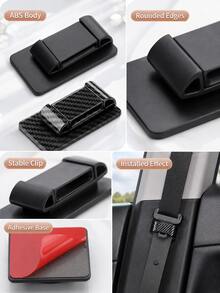 Car Seat Belt Bracket Fixing Clip - A - View 4