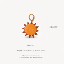1pc Lucky Angel Pendant, Cute Cartoon Style, 18K Gold PVD Plated Stainless Steel, Waterproof And Fade-Resistant, Suitable For Women's Daily Decoration On Backpacks, Keys, Bracelets, Waistbands, Belts And More. - Multicolor - View 10
