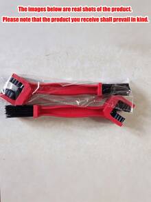 3/1pc Ergonomic Chain Cleaning Brush, 3-Sided Heavy Duty Chain Brush, Suitable For Bicycle Motorcycle, Efficient Gear Maintenance Tool, Quickly Remove Oil And Dirt, Bicycle Maintenance Kit Cycling Accessories - Multiple Colors and Styles - View 12