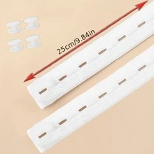 袖口縮短工具（附大量鈕扣）－防滑袖口固定帶，無需縫製且可拆卸，適用於所有類型的衣物 - 彩色 - 查看 12