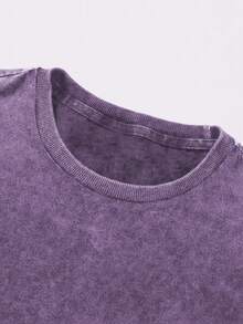 Women T-Shirts - Purple - View 2