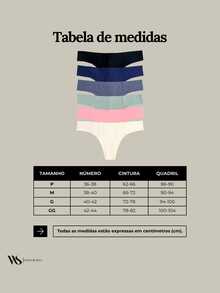 Kit 6 Seamless Panties For Women's Lingerie - Assorted Colors And Kits - 彩色 - 查看 11