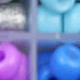 Painted Glass Rice Beads