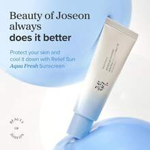 Set Of 2 Beauty Of Joseon Duo Face Sunscreen SPF50+ PA++++ Relief Sun Rice + Probiotics & Rice + B5 Moisturizer - AQUA-fRESH + RELIEF SUN RICE - View 2