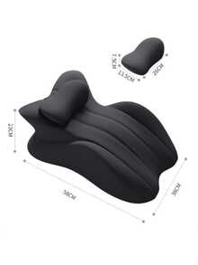 1pc 3rd Generation Ergonomic Hip Pillow, Portable Multi-Functional Memory Foam Comfort Cushion, Double Seat Cushion, Low Hip Pillow, Multi-Functional Sleeping Pillow, Suitable For Home, Office, Yoga, Daily Rest, Reading, Etc. - Multicolor - View 9