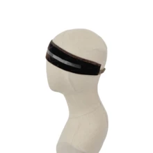Băng đeo tóc giả nhung chống trượt có lớp lót silicone tích hợp, băng đeo tóc co giãn điều chỉnh được cho tóc giả ren, trang điểm hàng ngày, thể thao, cosplay, 4 màu, Halloween - Xem 11
