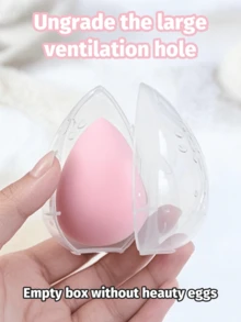 1/5/10pcs/Set Makeup Sponge Storage Box, Cosmetic Organizer Box, Cosmetic Storage Rack, Storage Box, Cosmetic Organizer Box, Organizer Box, Travel, Beauty, Bedroom Accessories, Bedside Vanity Accessories, Vanity Organizer Bag, Makeup Bag - Multicolor - View 8