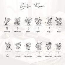 Personalized Marble Pattern Diary, Customized Name & Birth Flower Notebook, Customized Text Hardcover Journal, Personalized Gift For Her, Bridesmaid Graduation Birthday Women Memorial Writing Notebook - Marble Floral Pattern - View 10