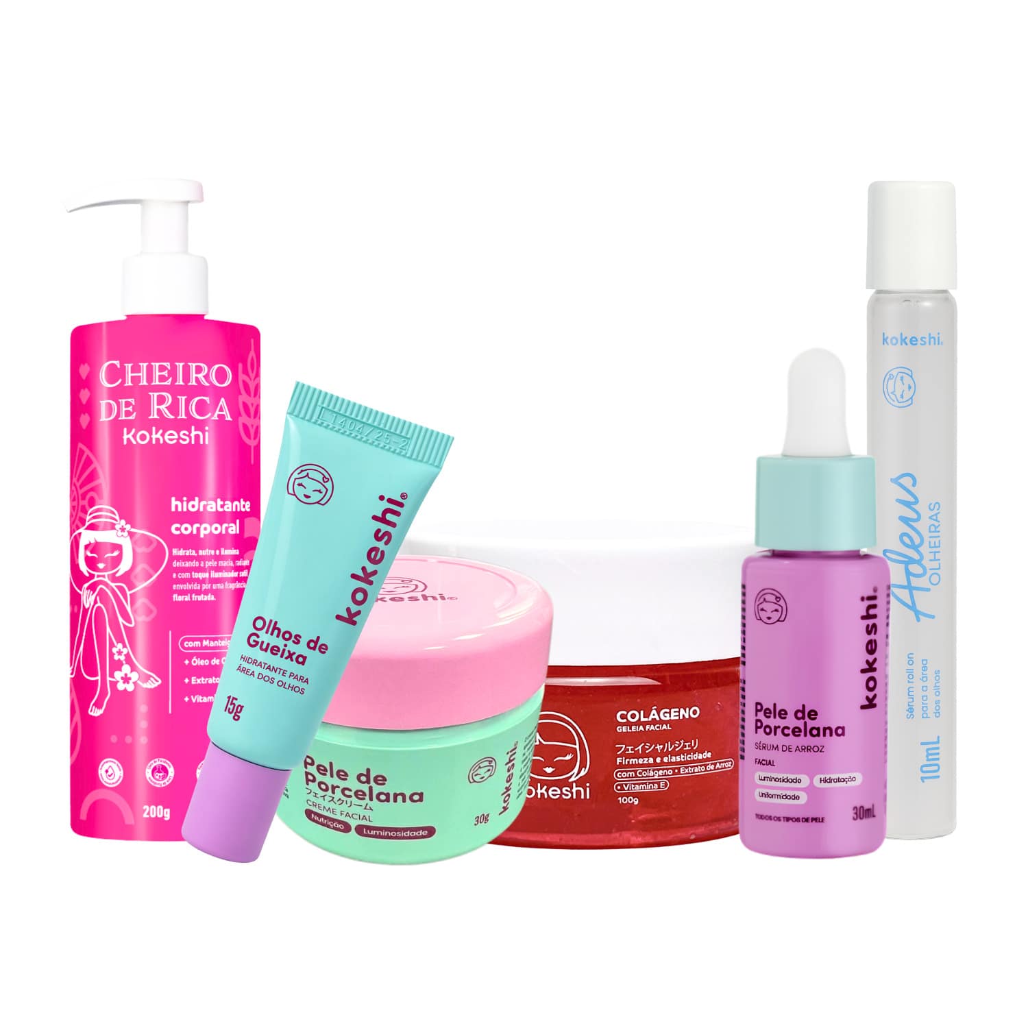 Kit  Rejuvenescimento Completo Kokeshi - Centella asiática - Visão 1