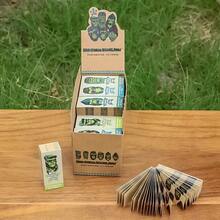 25 Booklets/Box, New Gorilla Handmade Rolling Papers, Filter Tips, Suitable For Camping, Home, Travel, Aimed At Adult Smokers, Smoking Accessories, Unique Birthday Gift For Hand-Rolling Enthusiasts - Multicolor - View 11