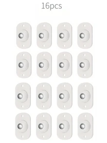 Self-Adhesive Mini Caster Wheels 360° Rotating Adhesive Rollers, Removable Universal Small Wheels, Suitable For Storage Boxes, Trash Cans, Furniture, No Drilling Bottom Gliders, Home Storage, Kitchen, Bathroom, Office Moving Assistant, 8pcs/12pcs/16pcs Set - Swivel Wheels - View 13