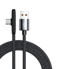 66W USB A 转 Type-C 快速充电数据线，3.3 英尺/4.9 英尺/6.6 英尺尼龙编织 USB-C 充电线，兼容 17/16/15 Pro/Pro Max/Plus、Pro 12.9/11、Air 4/5、Mini 6、Pixel 及所有 USB-C 设备，适合居家和旅行充电 - 彩色 - 查看 11