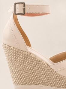 Women's High Heel Wedge Platform Sandal Various Colors Party - 離開 - 查看 4