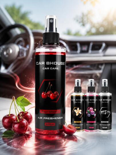 بخاخ معطر هواء للسيارة 245 مل، مزيل روائح عطري للسيارة، رائحة منعشة طويلة الأمد، مناسب للسيارات والسيارات الرياضية والشاحنات والمركبات الترفيهية ومقاعد السيارة وسجاد الأرضية والصندوق الخلفي وغرفة المعيشة المنزلية والنوم والحمام والمكتب والفنادق، يساعد على تقليل الروائح العفنة وروائح الدخان وروائح الحيوانات الأليفة وروائح الرطوبة والروائح اليومية، فوهة رش رذاذ ناعم لتطبيق متساوٍ، زجاجة محمولة وسهلة التخزين