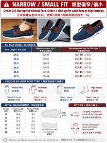 Men's Outdoor Casual Loafers, Featuring A Minimalist Color Scheme, Fashionable And Versatile. Slim Fit, Recommended To Choose Half Size Up For A Comfortable And Loose Fit. - Blue - View 8
