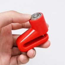 1pc Motorcycle/Bicycle Disc Brake Lock - Anti-Theft Manual Knob Lock, Suitable For Bicycle, Motorcycle, Electric Scooter, Tricycle, Corrosion-Resistant ABS/Zinc Alloy Material, Compact Design, Suitable For Urban Commuters - A - View 5