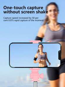 Multifunctional Selfie Stick Tripod All-In-One, Detachable Bluetooth Remote Control For Remote Shooting, One-Click Anti-Shake Capture, Free Switch Between Horizontal And Vertical Screen, Multi-Angle Adjustable, Portable Foldable Travel Live Streaming Selfie Tool - one-size - View 9
