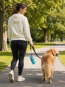 Portable Dog Poop Scooper With Built-In Bag Dispenser, Lightweight Claw Pet Waste Picker For Walks, Parks & Outdoor Cleanup - Green - View 5