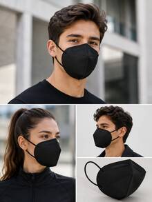 Safety Masks - Black - View 1