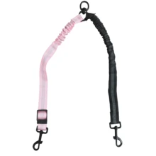 BVEOYPET 1 pieza Correa para perro giratoria 360° de doble extremo sin enredos, correa de entrenamiento para pasear a dos perros, correa reflectante cómoda con absorción de impactos, conveniente para pasear a dos perros juntos, Perro Perro - Multicolor - Ver 22