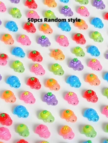 30/20/10/1pc Mini Glow-In-The-Dark Sea Turtle, Small Fruit Shaped Sea Turtle, Mini Resin Animal Sculpture, Small Sea Turtle, Micro Marine Animal Sea Turtle, Micro Decorations For DIY Gardening, Micro Landscape, Small Aquarium Decor, Ocean Theme Party Decor (Random) - Multicolor - View 11